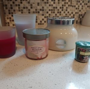 Assortment of Scented Candles